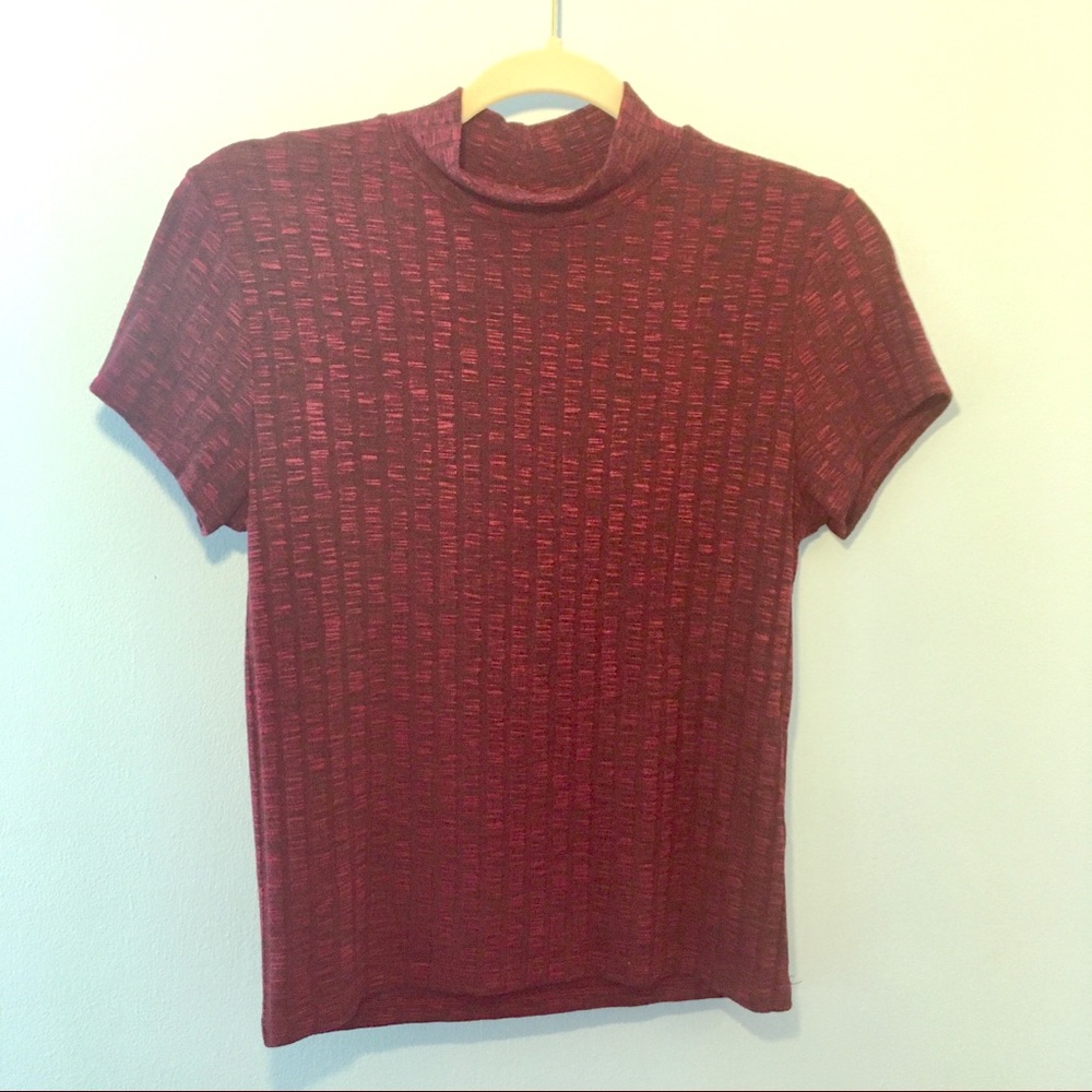 Prince & Fox maroon burgundy berry tee-shirt